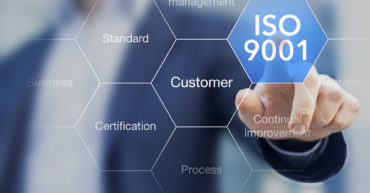 ISO 9001 standard for quality management of organizations with a